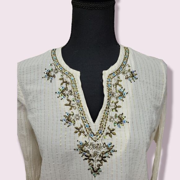 𝅺liz Lange Maternity top - Size Small - Picture 2 of 8